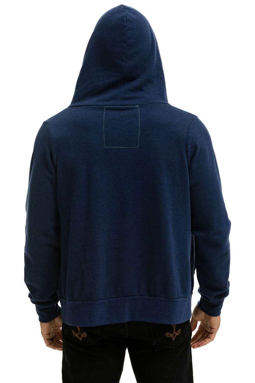 5 STRIPE HOODIE -  NAVY // BLUE - Image 6