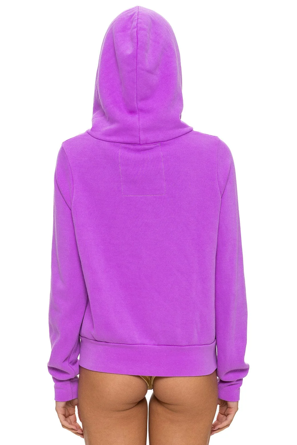 5 STRIPE HOODIE - NEON PURPLE - Image 6