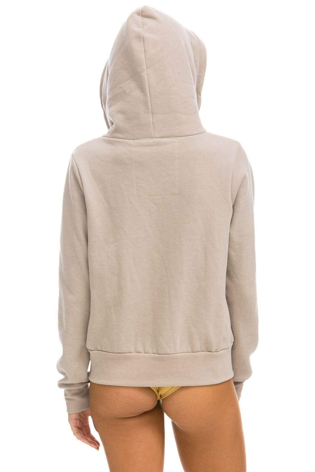 5 STRIPE HOODIE - SAND // TAN - Image 7