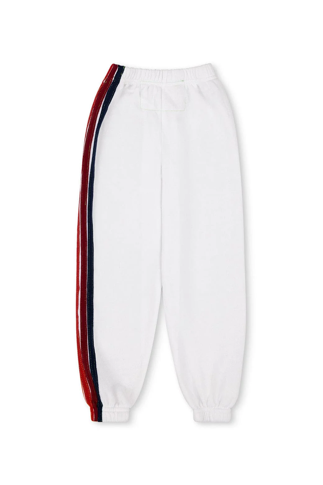 KID'S 5 STRIPE SWEATPANTS - WHITE - Image 3
