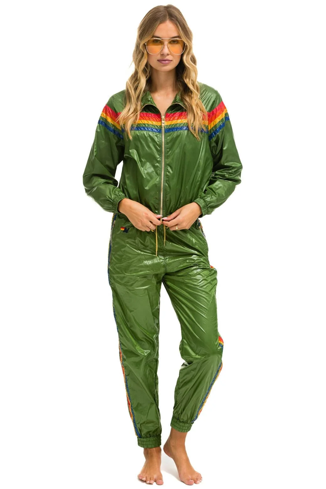 5 STRIPE - WINDBREAKER GARDEN GREEN GLOSSY - Image 5