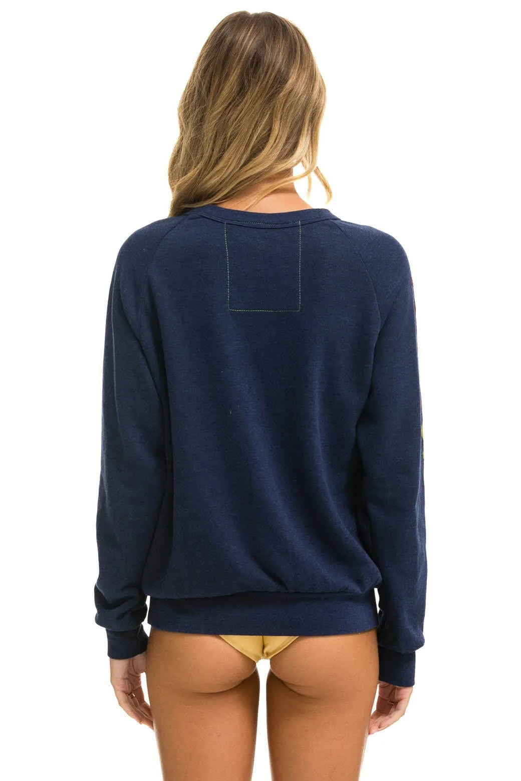 AVIATOR NATION NEW YORK CITY CREW SWEATSHIRT - NAVY - Image 3