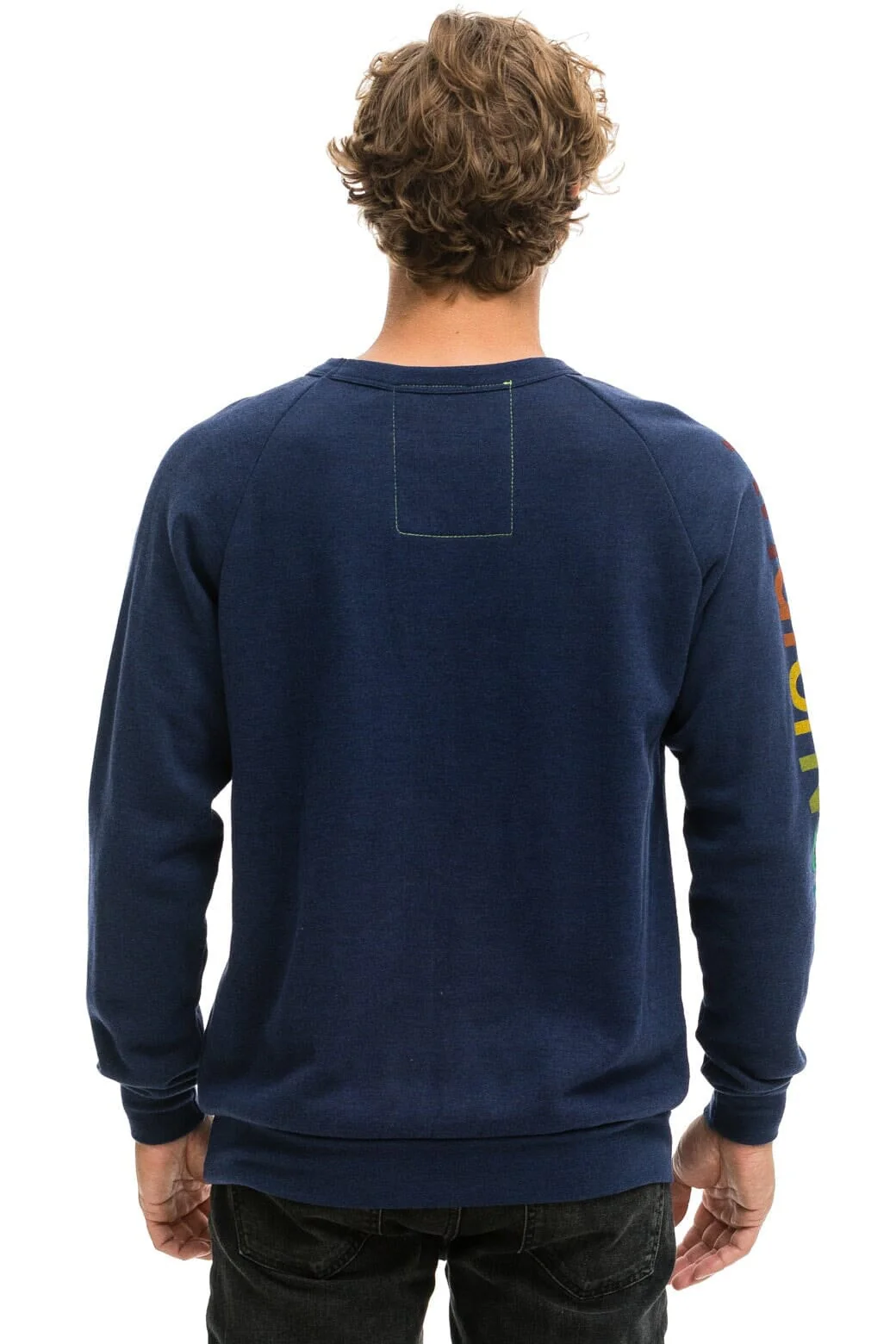 AVIATOR NATION NEW YORK CITY CREW SWEATSHIRT - NAVY - Image 4