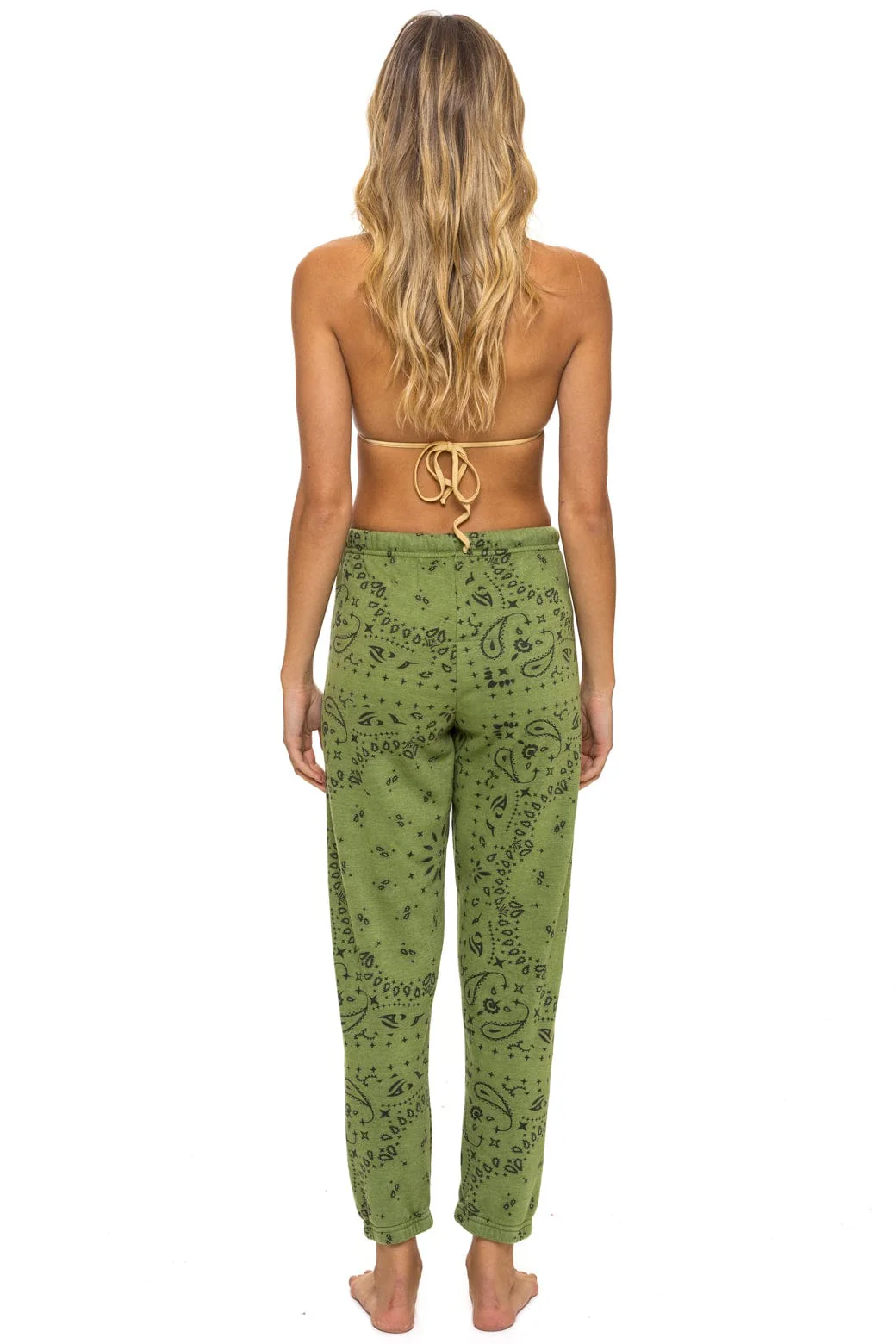 BANDANA SWEATPANTS - JUNGLE GREEN - Image 6