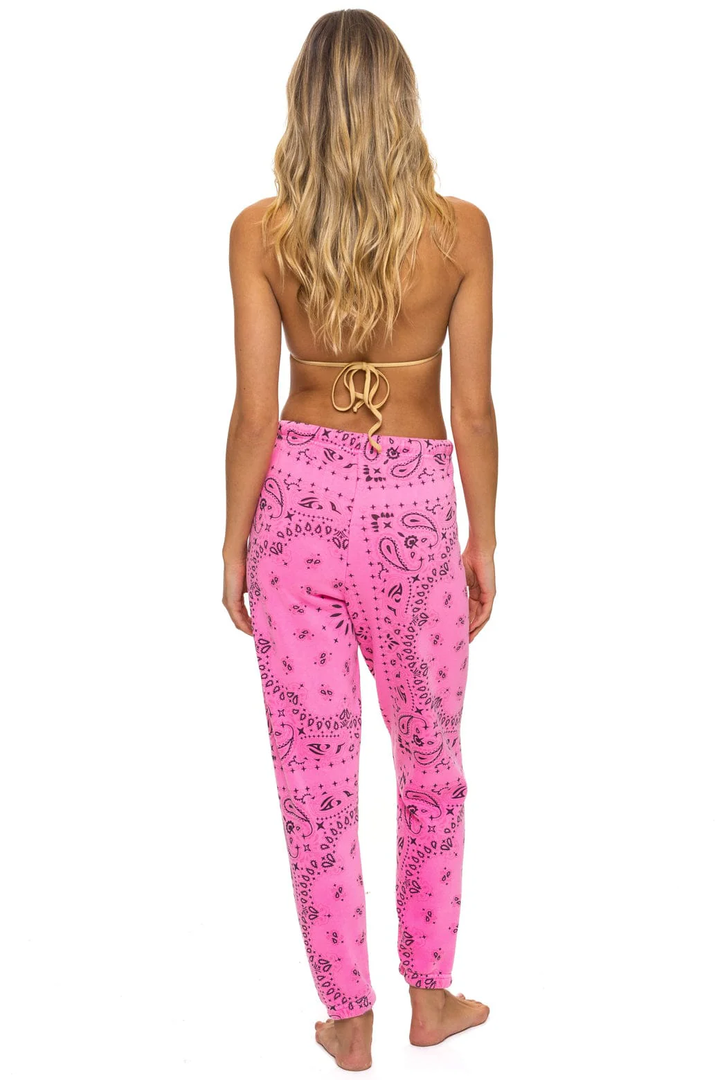 BANDANA SWEATPANTS - NEON PINK - Image 6