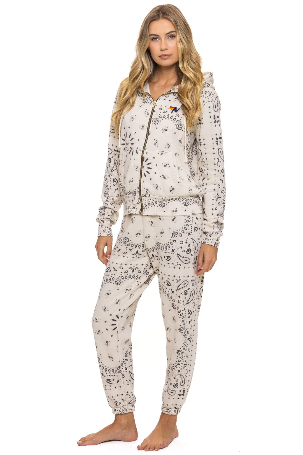 BANDANA SWEATPANTS - VINTAGE WHITE - Image 4