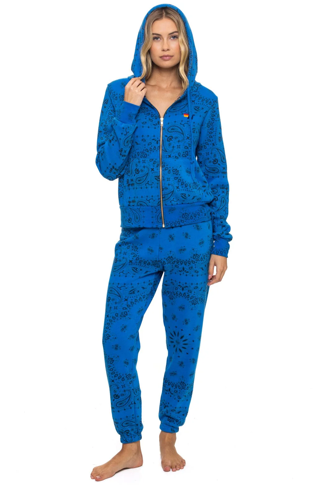 BANDANA ZIP HOODIE - ADVENTURE BLUE - Image 10