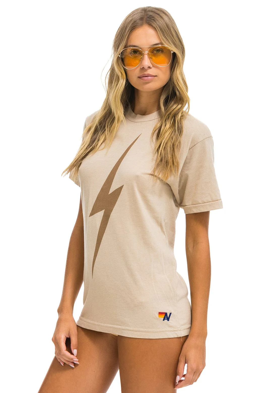 BOLT TEE - SAND // MOCHA - Image 4