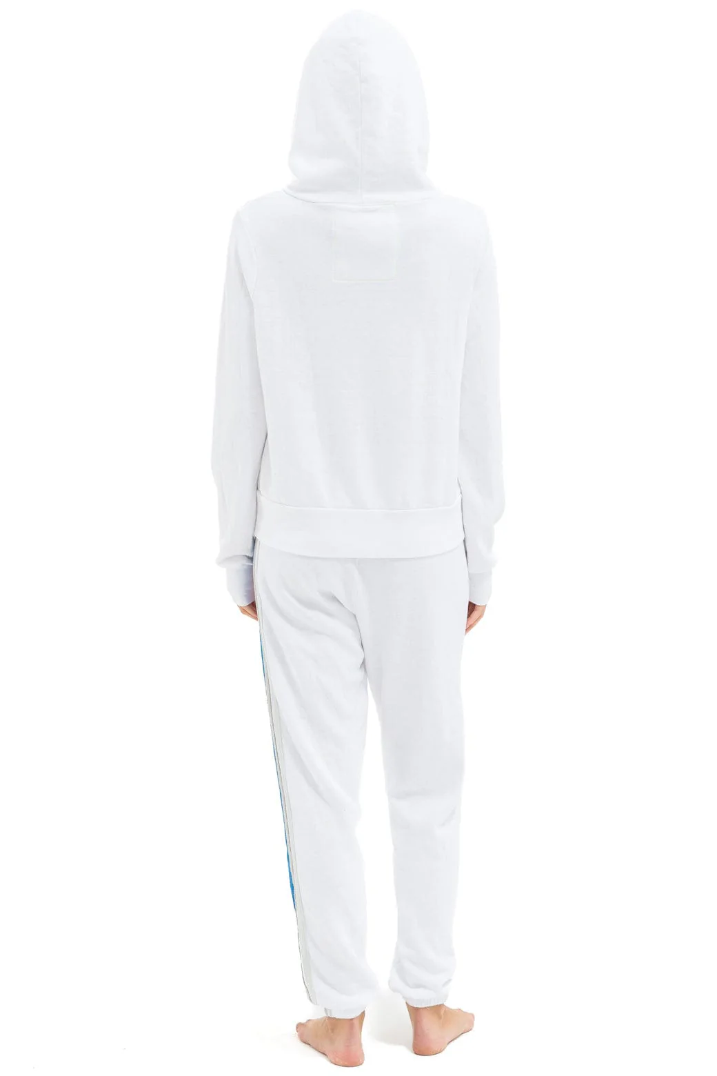 BOSTON RED SOX 5 STRIPE SWEATPANTS - WHITE // USA - Image 4