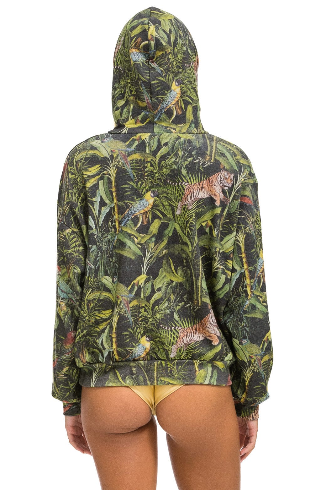 JUNGLE RELAXED PULLOVER HOODIE - VINTAGE CHARCOAL - Image 9