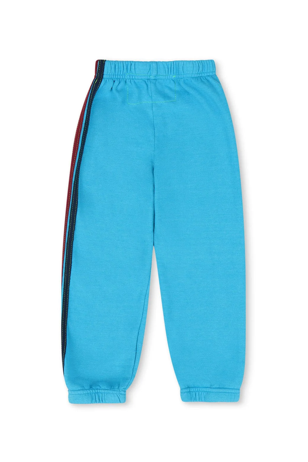 KID'S 5 STRIPE SWEATPANTS - NEON BLUE - Image 3