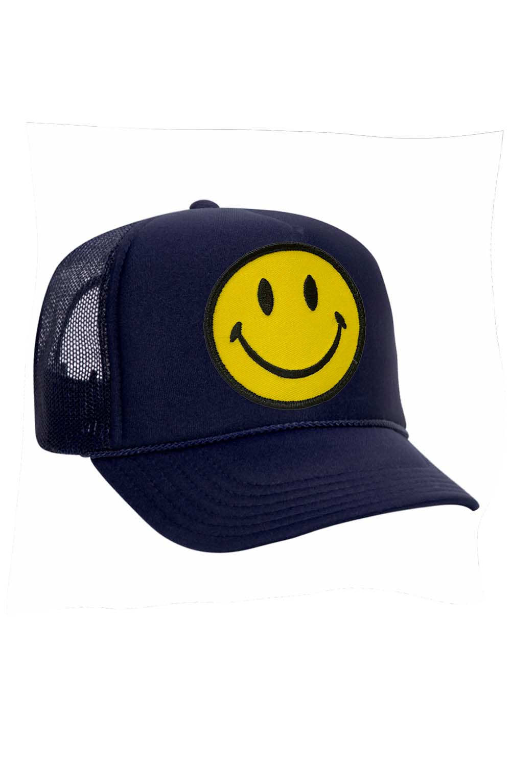 KID'S SMILEY VINTAGE FOAM TRUCKER HAT - Image 3