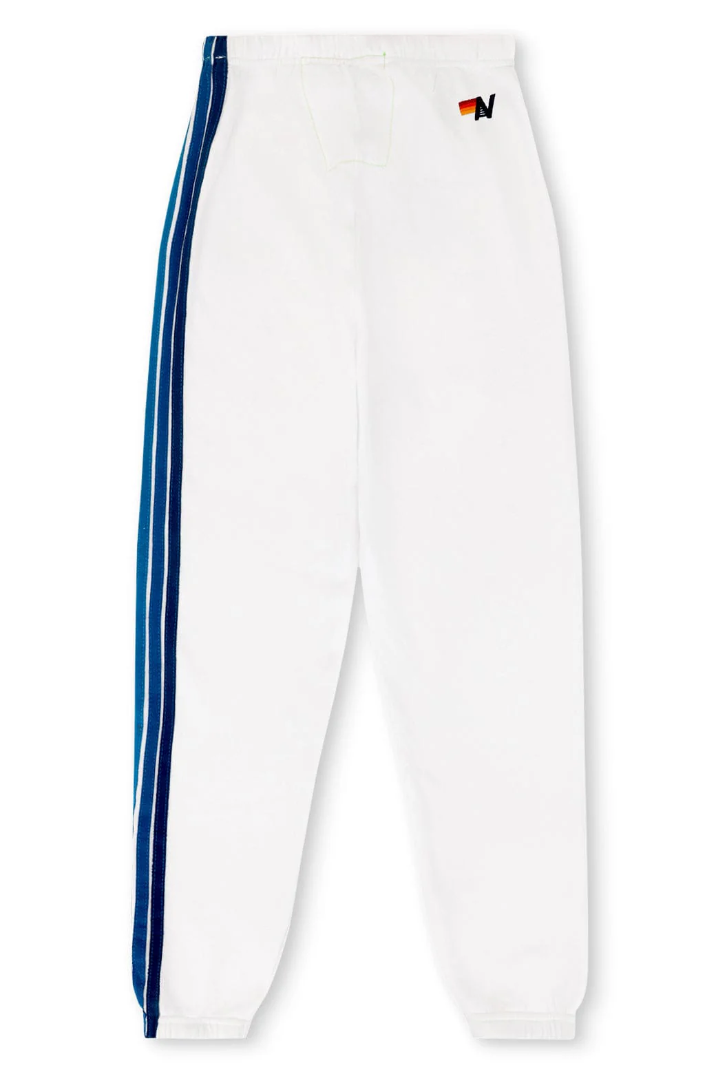 LOS ANGELES DODGERS 5 STRIPE SWEATPANTS - WHITE // BLUE - Image 7