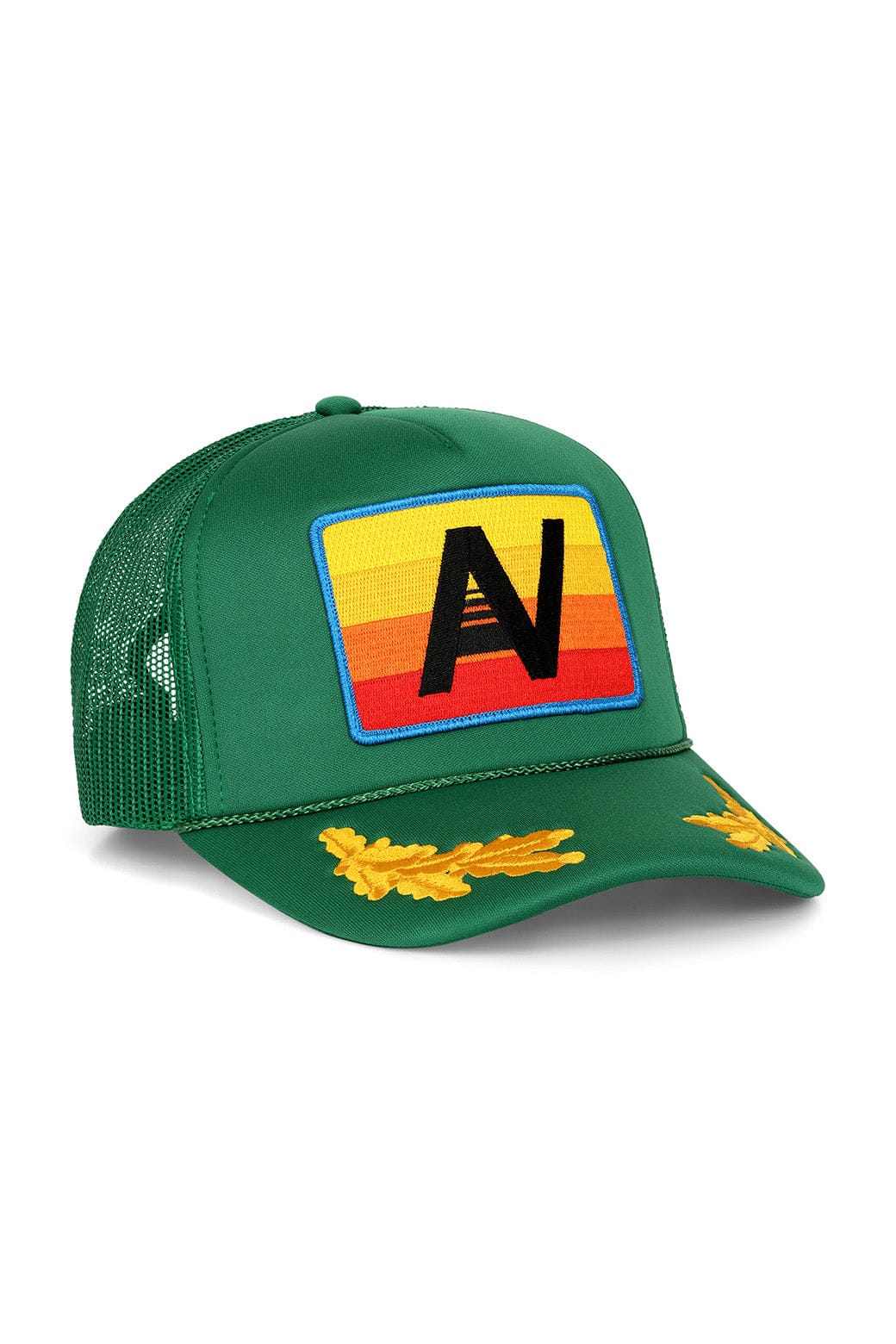 LOGO RAINBOW - VINTAGE LOW RISE LEAF TRUCKER - Image 4