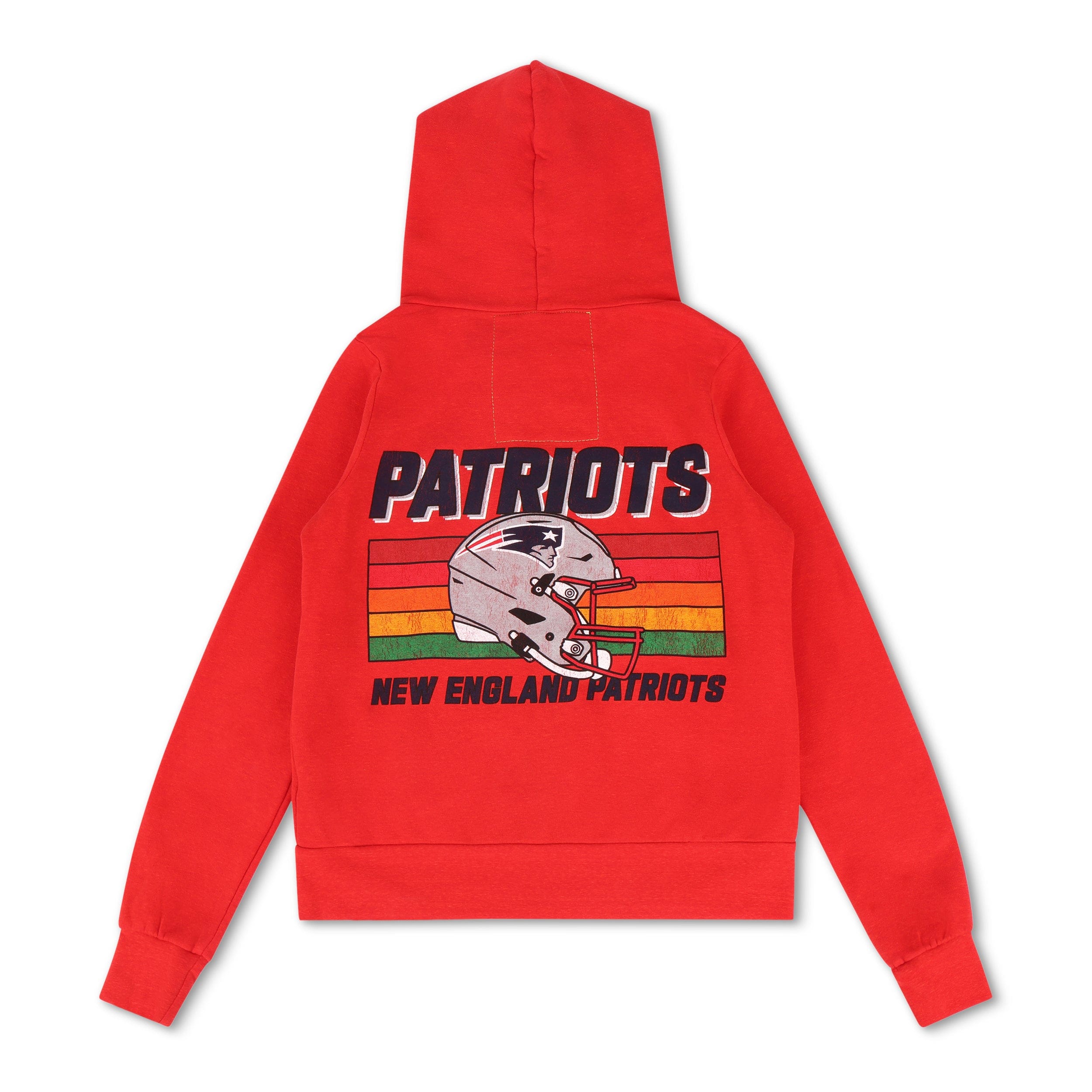 NEW ENGLAND PATRIOTS HELMET ZIP HOODIE - FLASH RED - Image 6