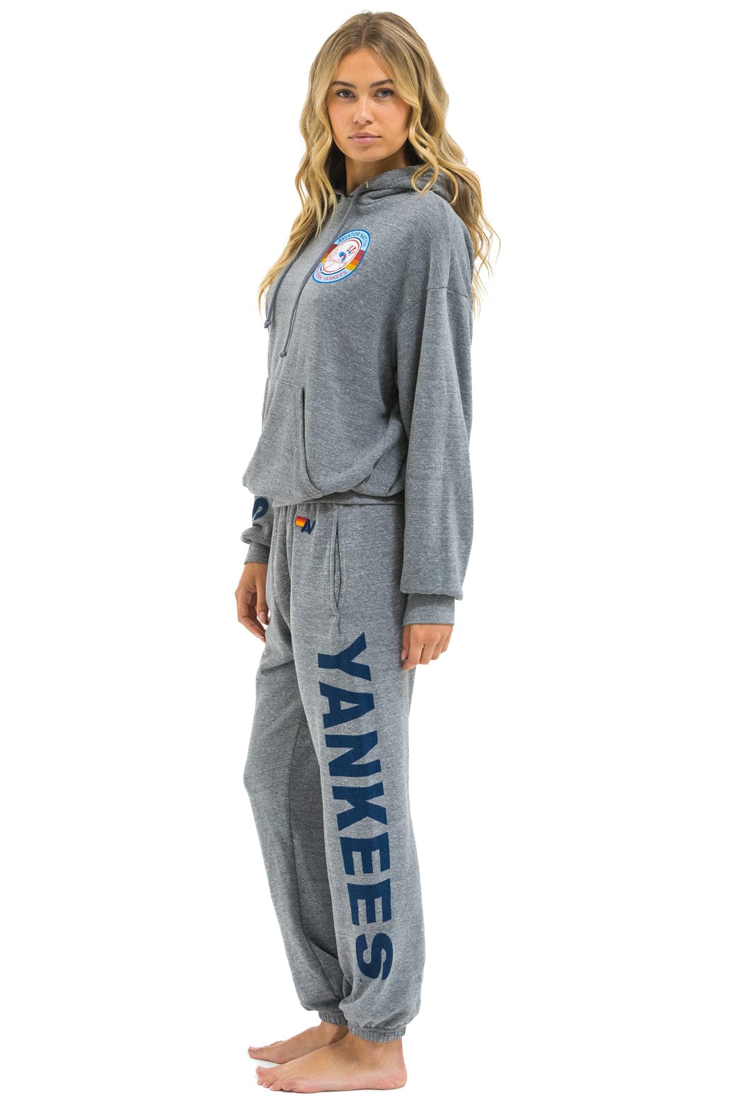 NY YANKEES SWEATPANTS - HEATHER - Image 5