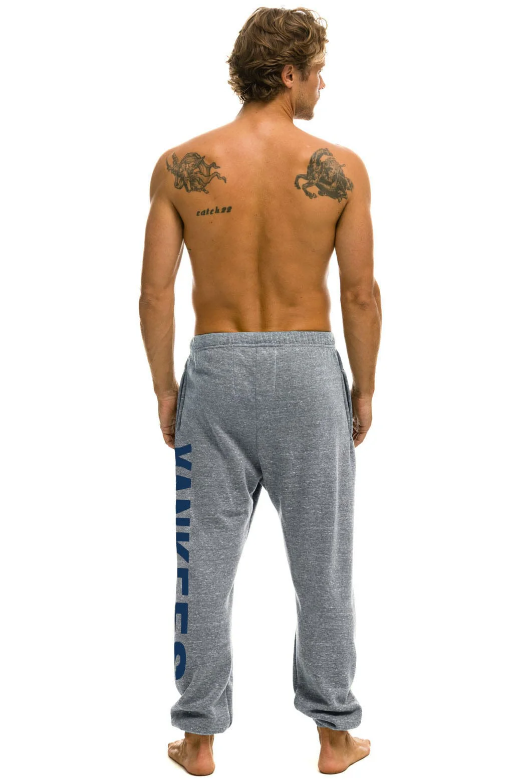 NY YANKEES SWEATPANTS - HEATHER - Image 6
