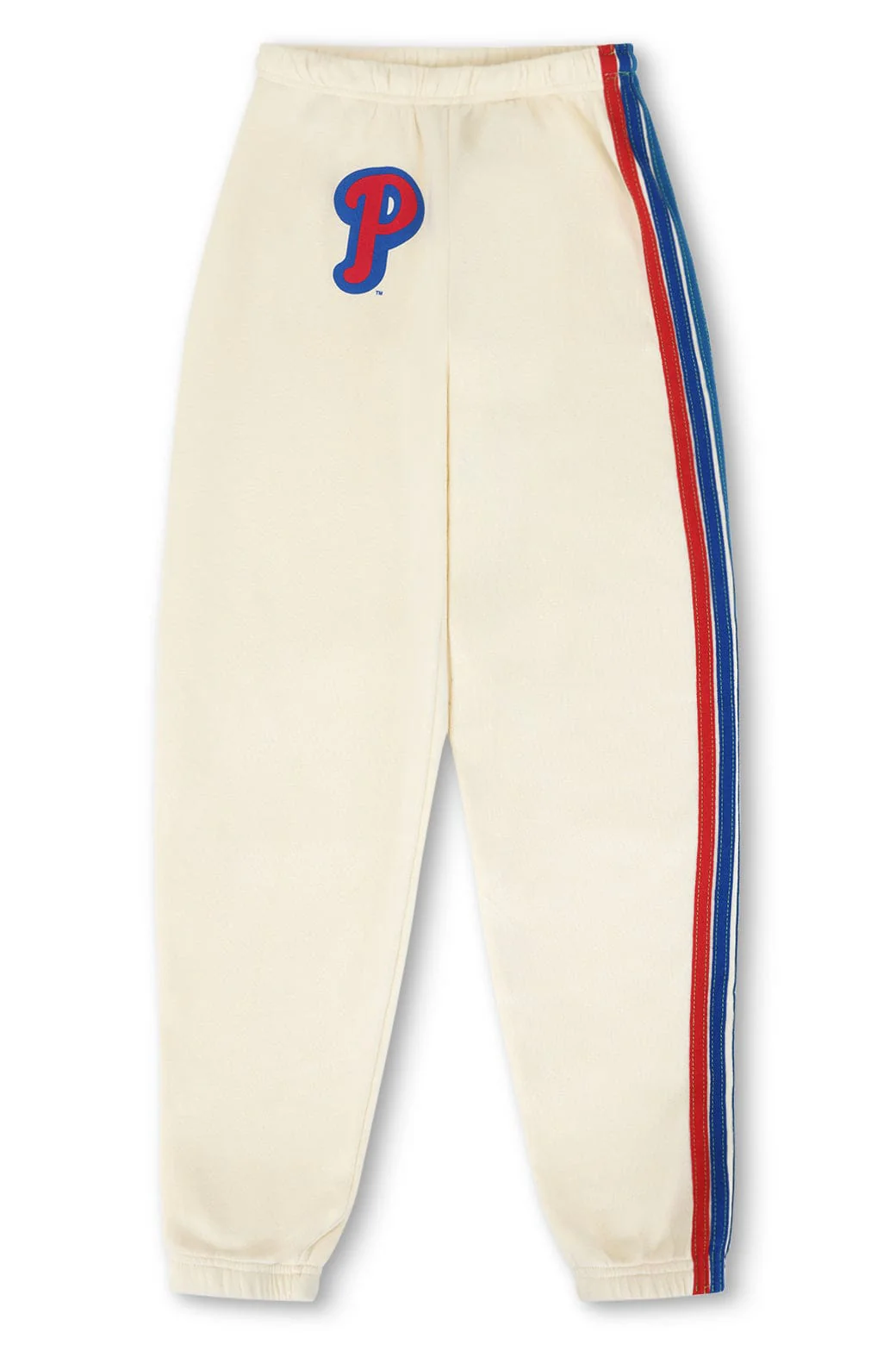PHILLIES 5 STRIPE SWEATPANTS - VINTAGE WHITE // USA - Image 6