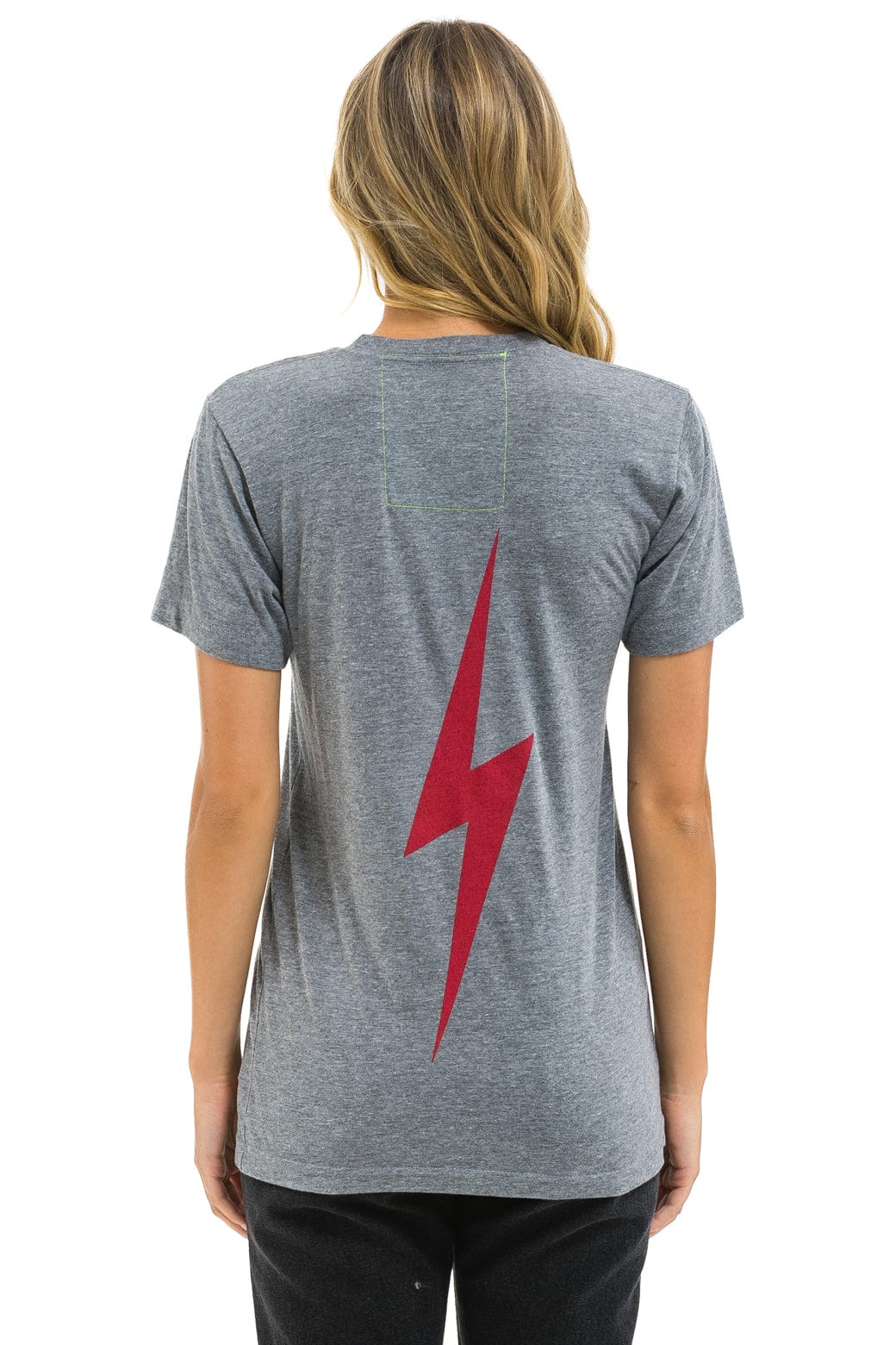 PHILLIES BOLT CREW TEE - HEATHER GREY - Image 4