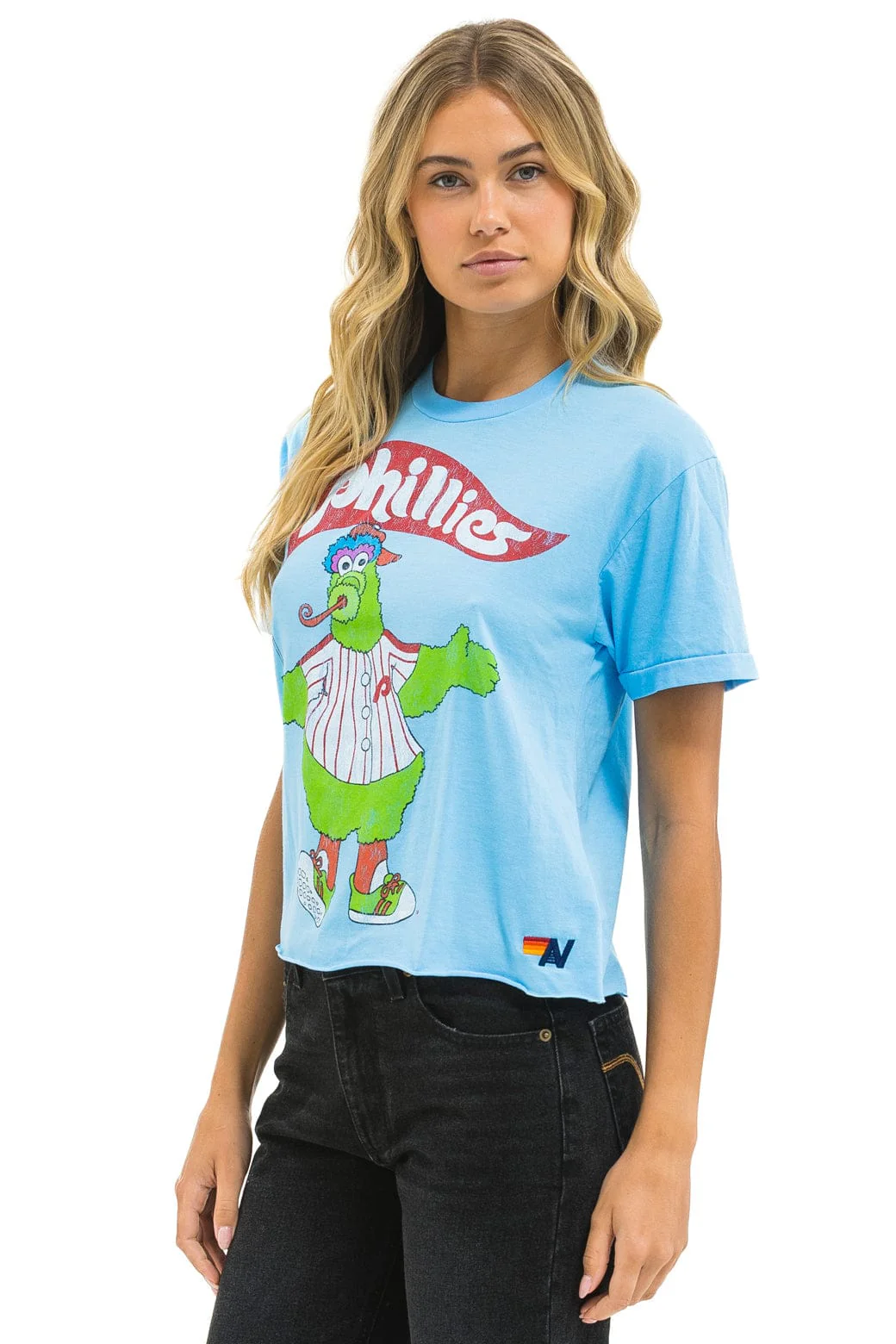 PHILLIES FANATIC BOYFRIEND TEE - SKY - Image 4