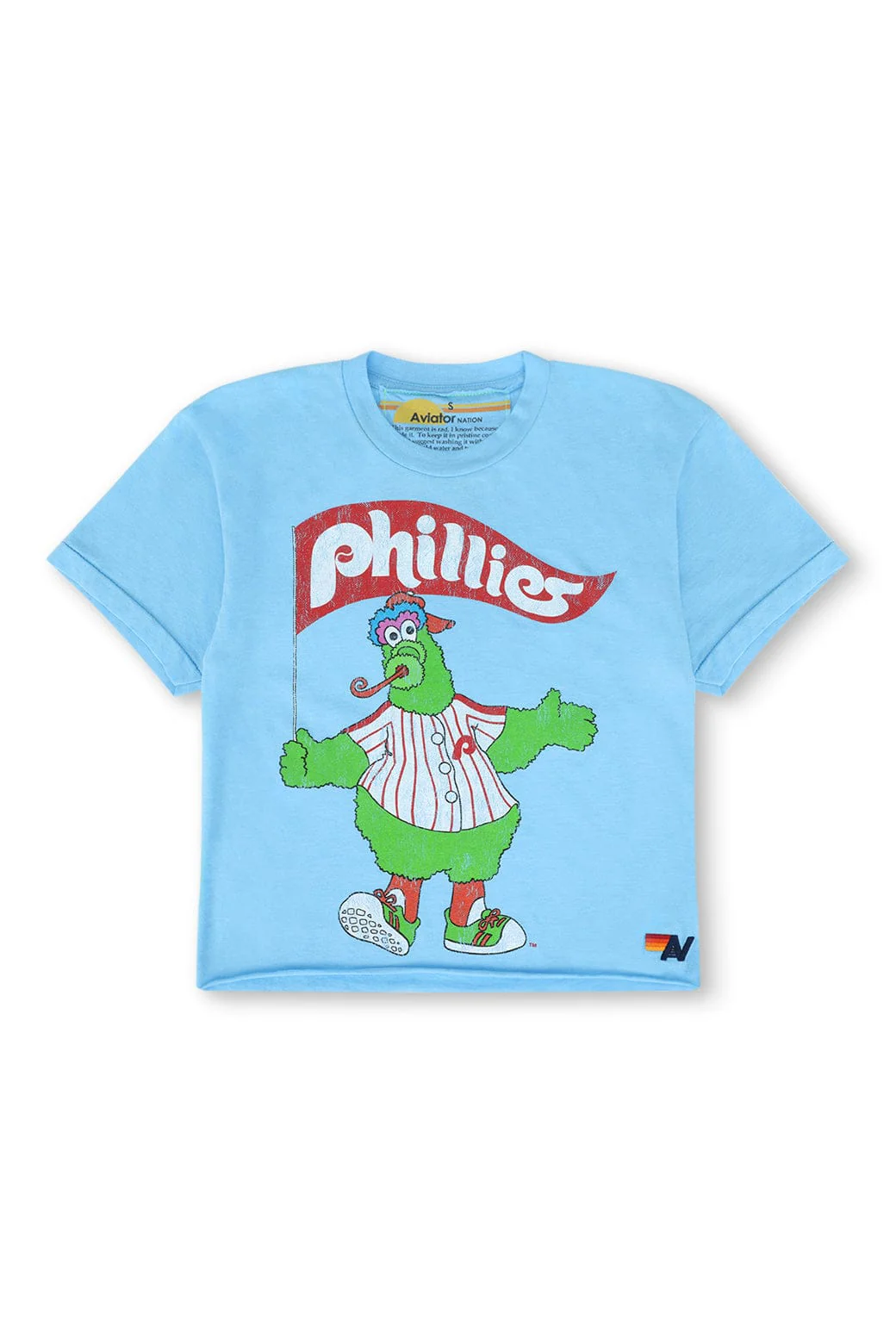 PHILLIES FANATIC BOYFRIEND TEE - SKY - Image 5