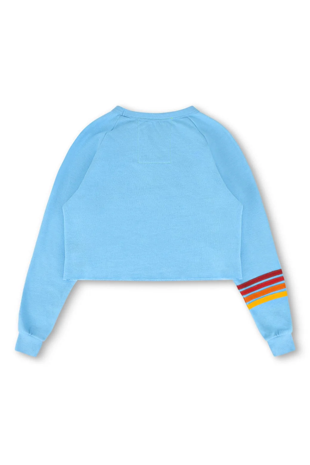 PHILLIES RUGBY STITCH CROPPED CREW SWEATSHIRT - SKY - Image 6