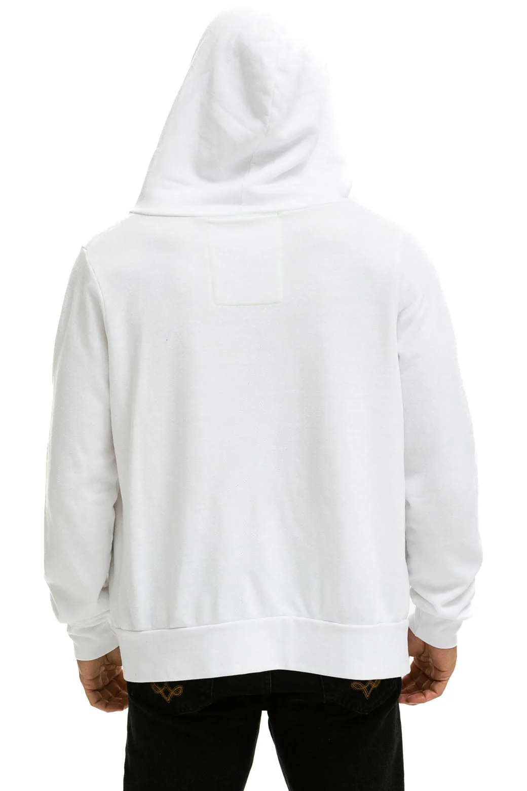 RED SOX 5 STRIPE ZIP HOODIE - WHITE // USA - Image 6