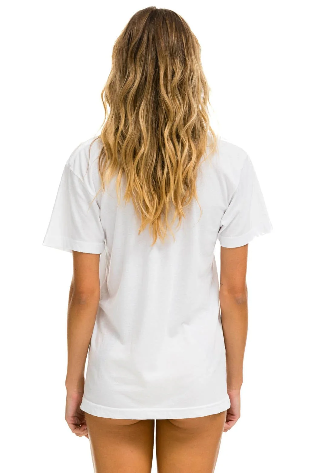 SMILEY 2 CREW TEE - WHITE - Image 5