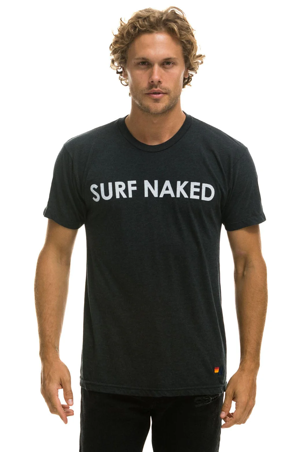 SURF NAKED TEE - CHARCOAL - Image 3