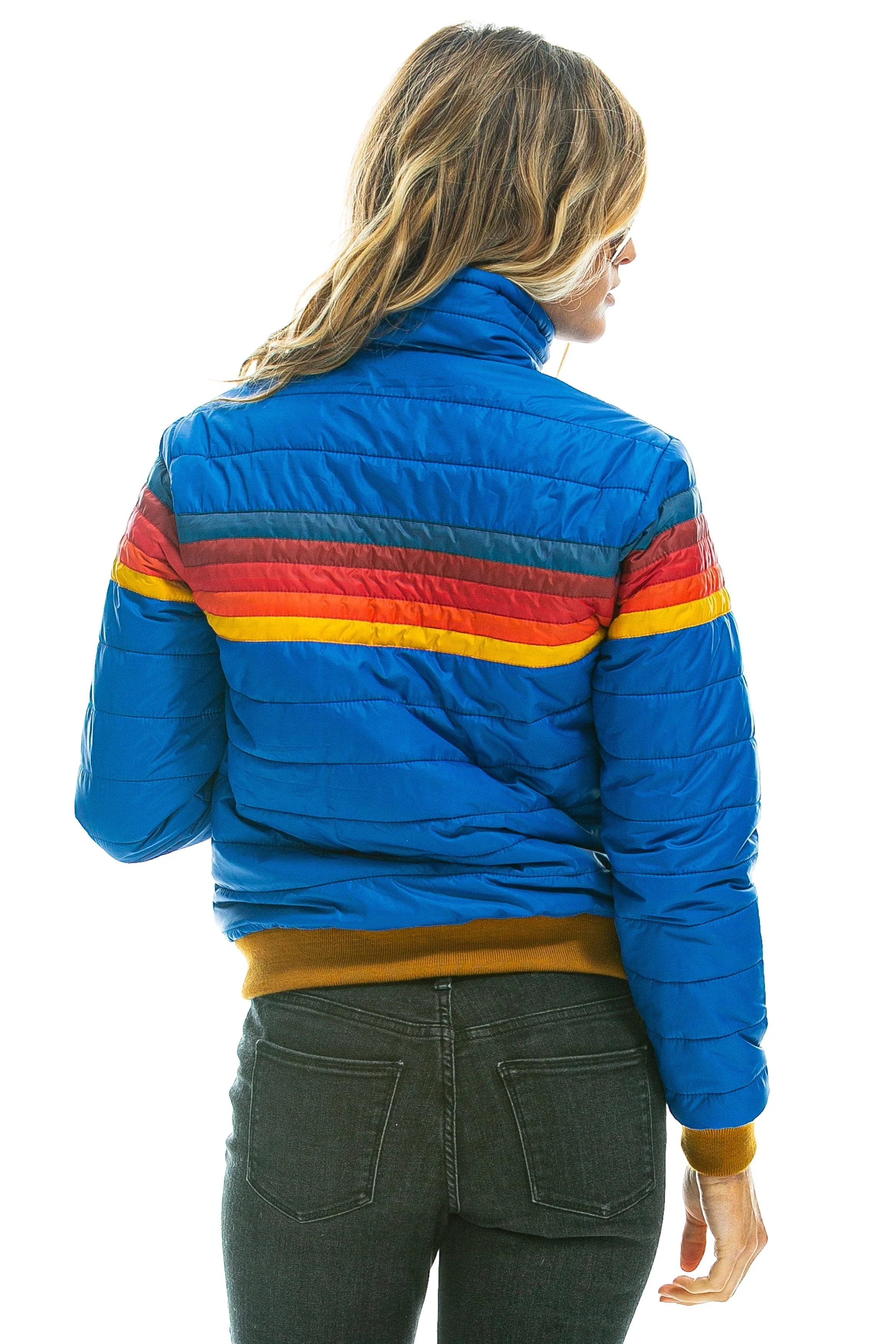 5 STRIPE JACKET -  SNORKEL BLUE - Image 3