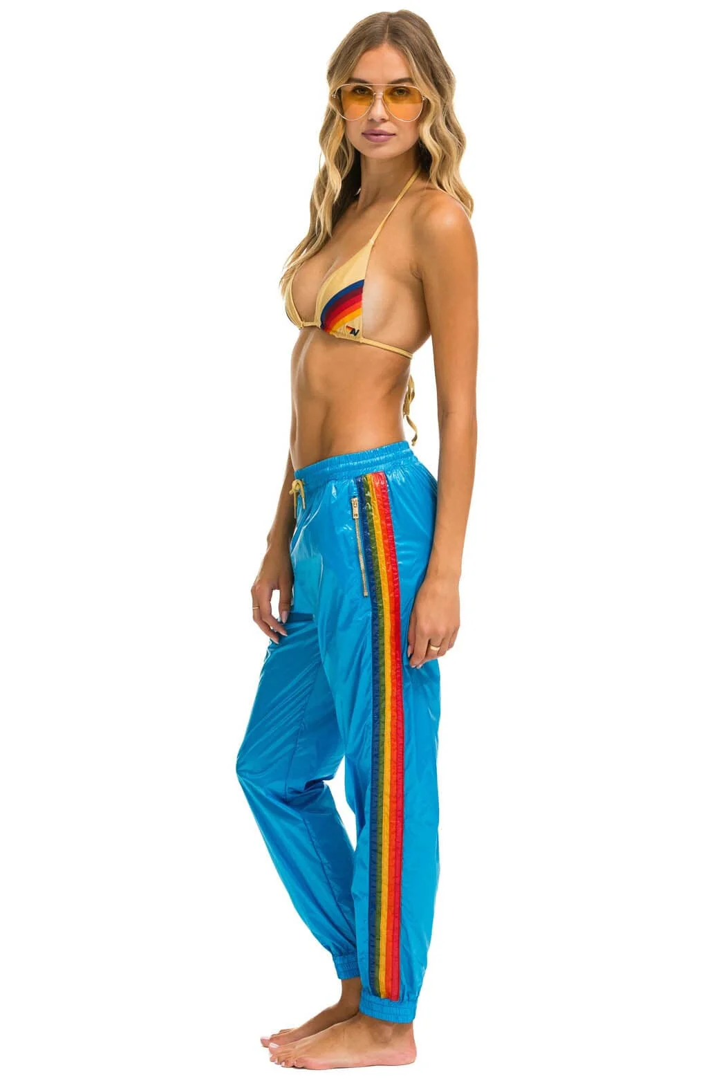 5 STRIPE WIND PANT - DRESDEN - Image 3